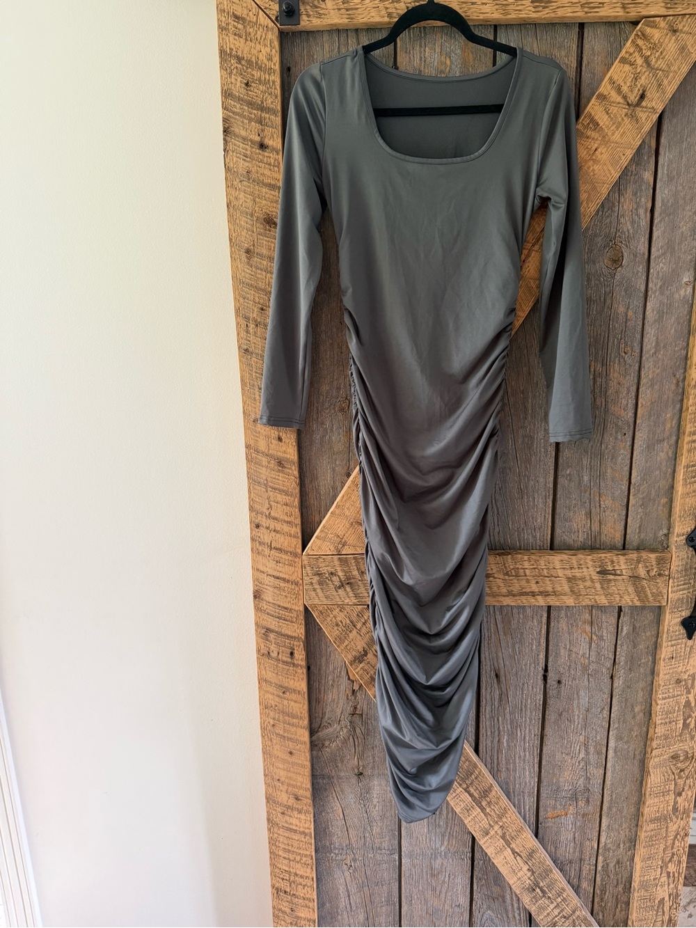 Rushes Gray Maxi Dress